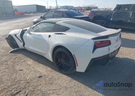2014 Chevrolet Corvette Stingray Z51 из США, поврежденный, VIN 1G1YM2D70E5105490